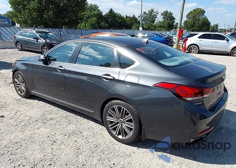 2018 Genesis G80 3.8 from USA, damaged, VIN KMHGN4JEXJU223637